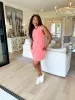 Just Because Sleeveless Mini Dress sold by Bella Rose boutique