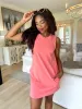Just Because Sleeveless Mini Dress sold by Bella Rose boutique