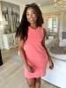 Just Because Sleeveless Mini Dress sold by Bella Rose boutique