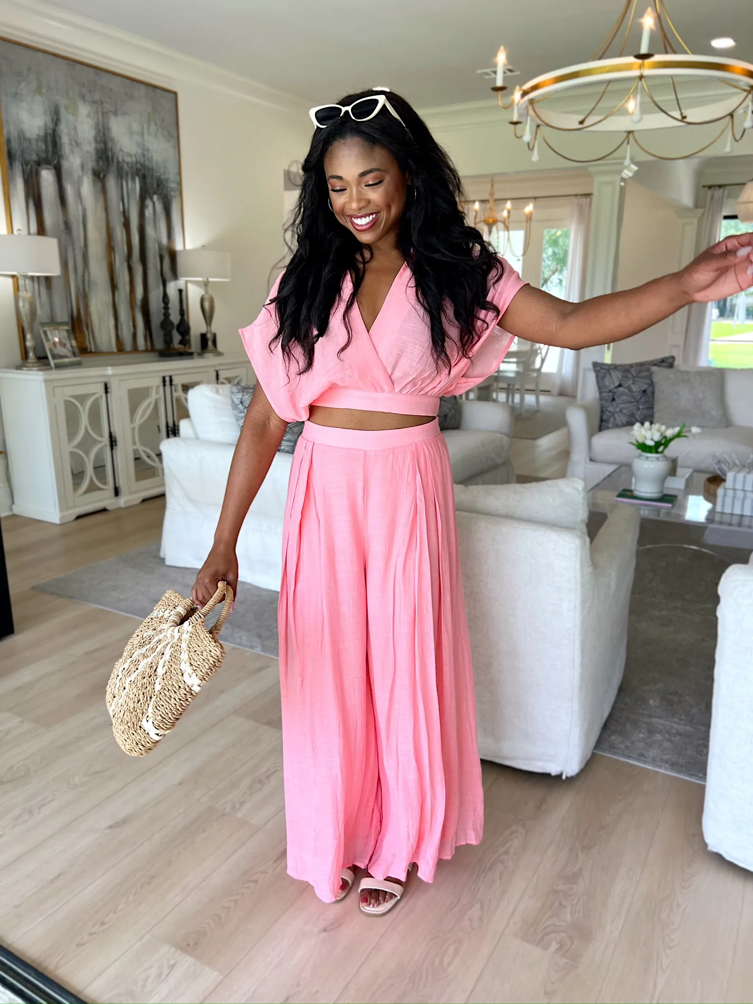 Dreamy Nights Two-Piece Set sold by Bella Rose boutique product image thumbnail 4