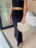 Cozy Retreat Linen Midi Skirt sold by Bella Rose boutique