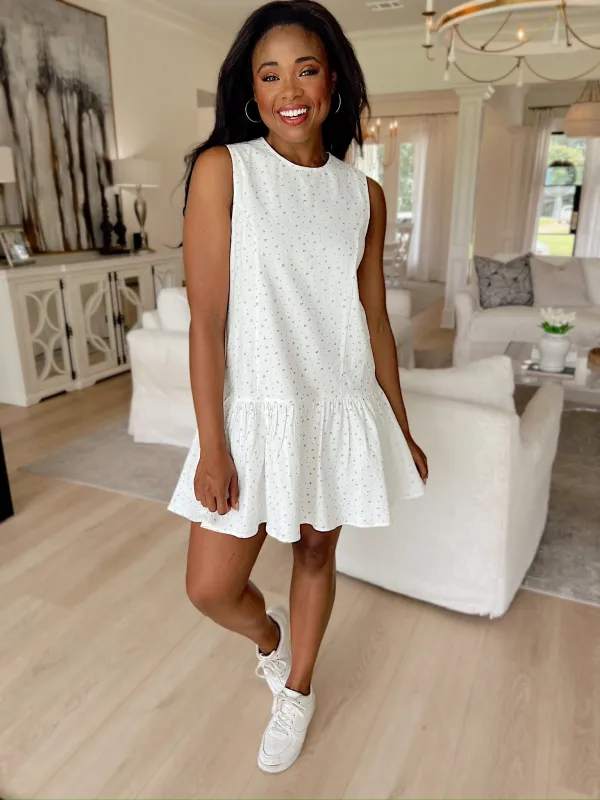 Sundays In June Floral Denim Dress made by Wishlist