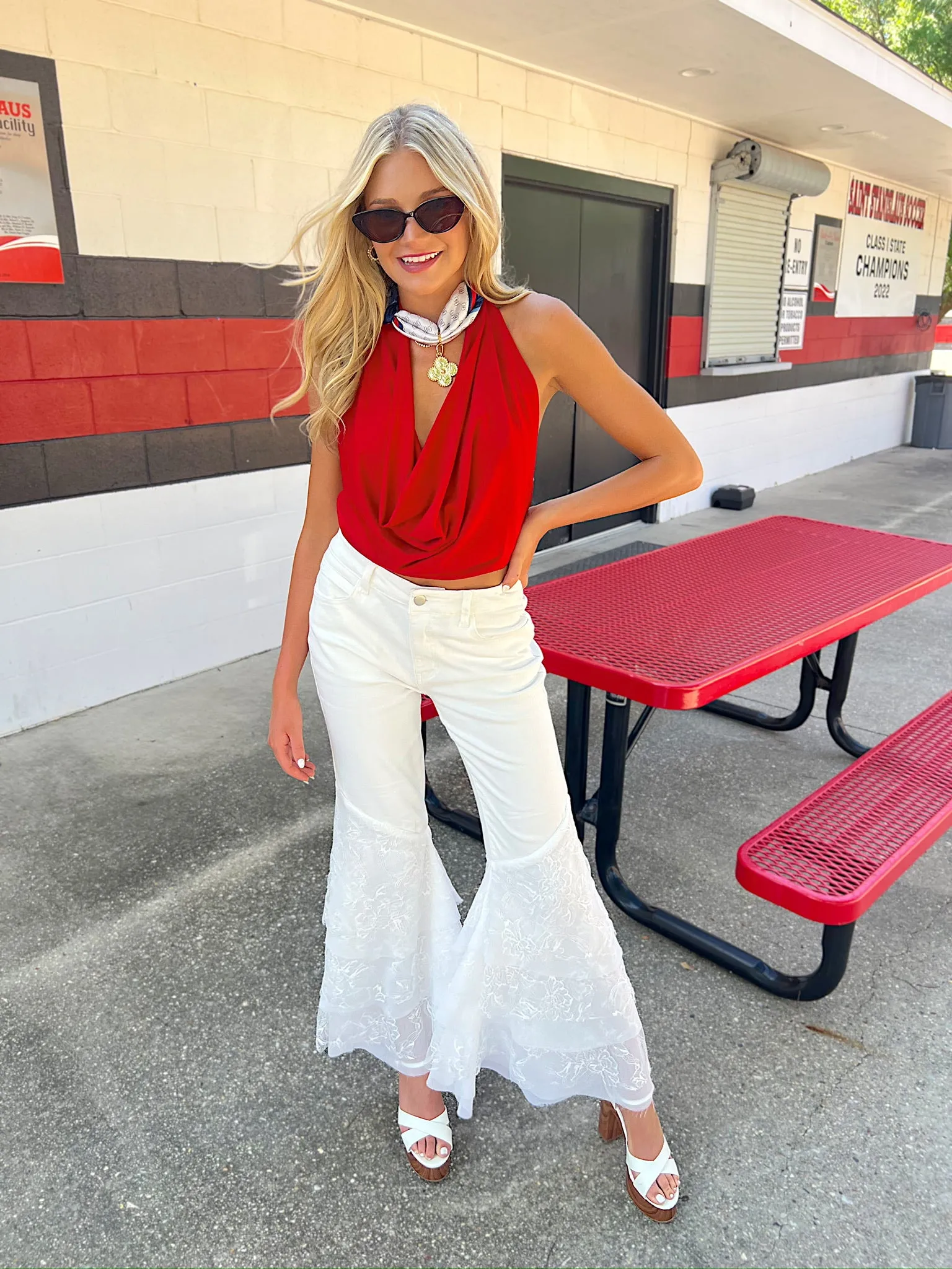 Eclipsing The Heart Halter Top sold by Bella Rose boutique product image thumbnail 5