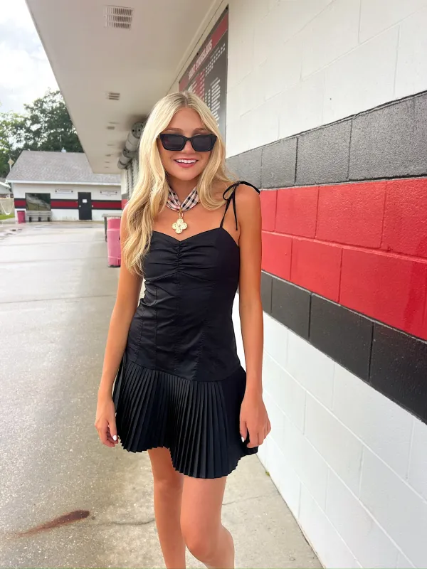 Pretty Priority Mini Dress sold by Bella Rose boutique