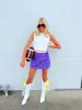 Stylish On The Sideline Denim Skort sold by Bella Rose boutique