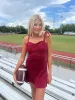Game On Denim Mini Dress sold by Bella Rose boutique