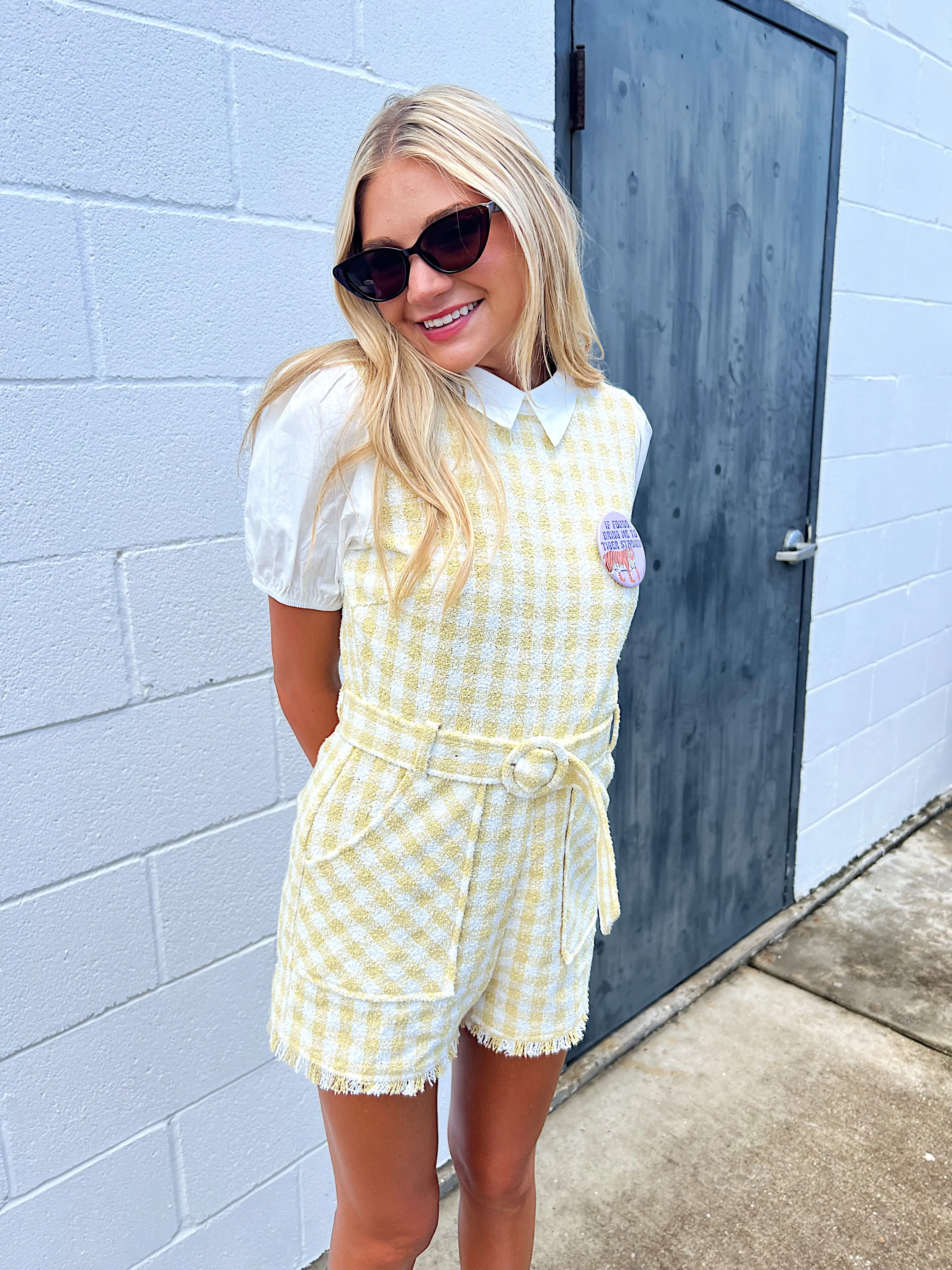 Daydream Darling French Terry Romper sold by Bella Rose boutique product image thumbnail 3