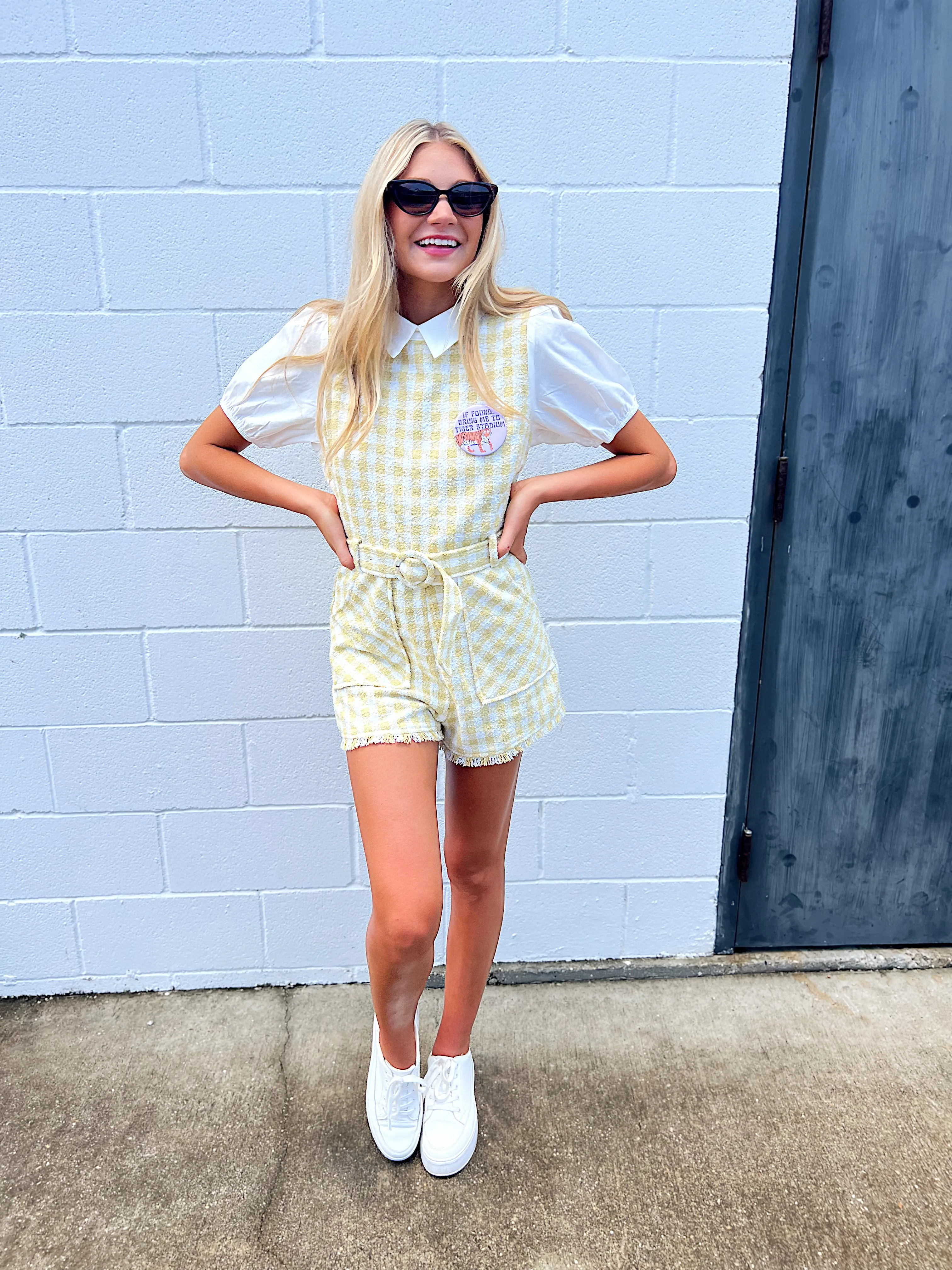 Daydream Darling French Terry Romper sold by Bella Rose boutique product image thumbnail 5