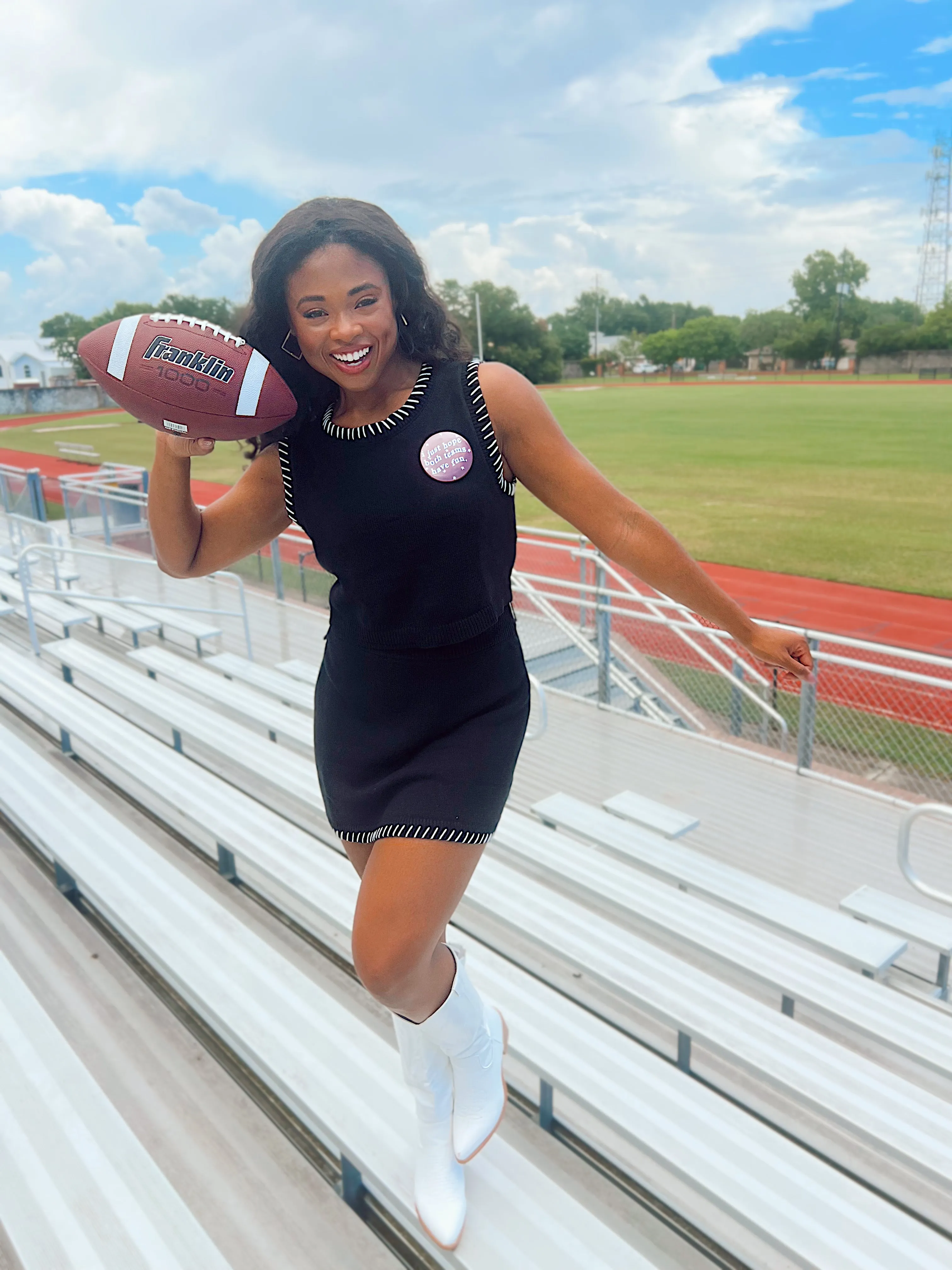 Stadium Babe Two-Piece Set sold by Bella Rose boutique product image thumbnail 5