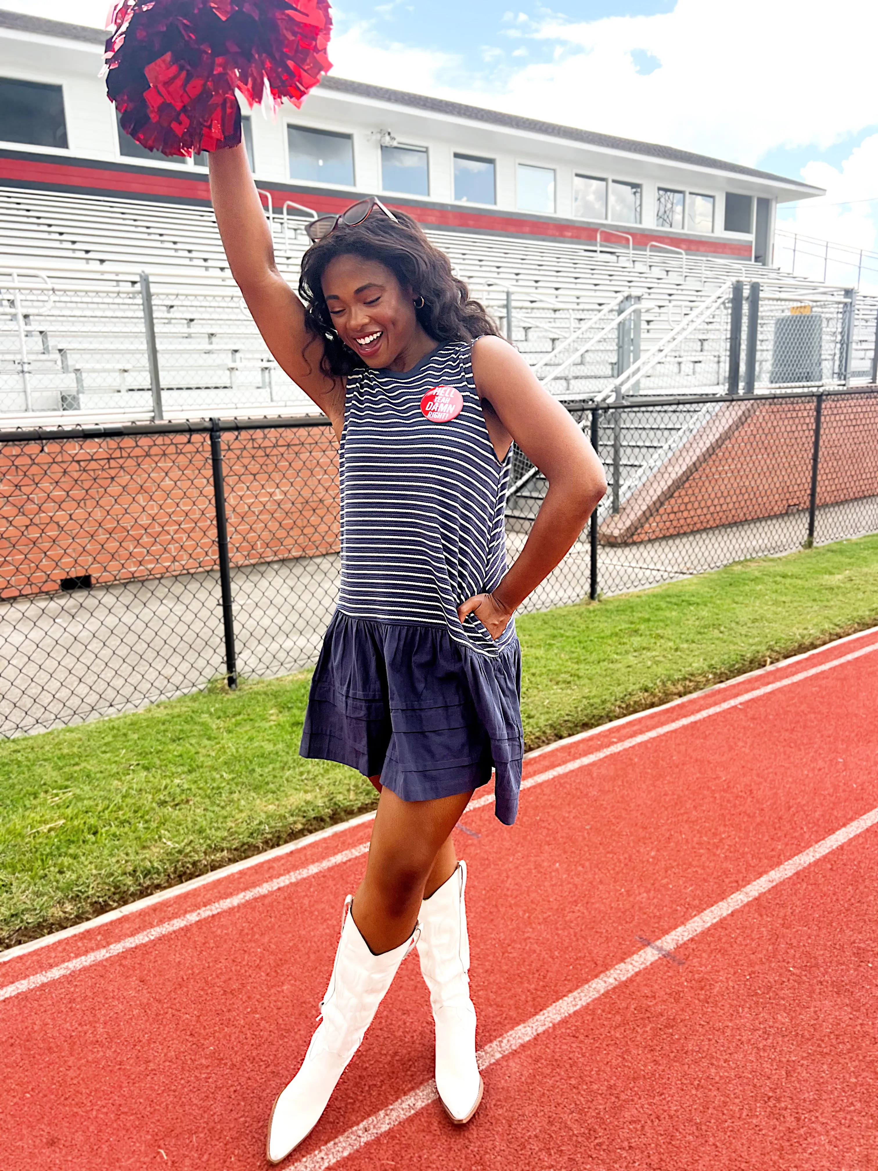 Mix Feelings Striped Dress sold by Bella Rose boutique product image thumbnail 2