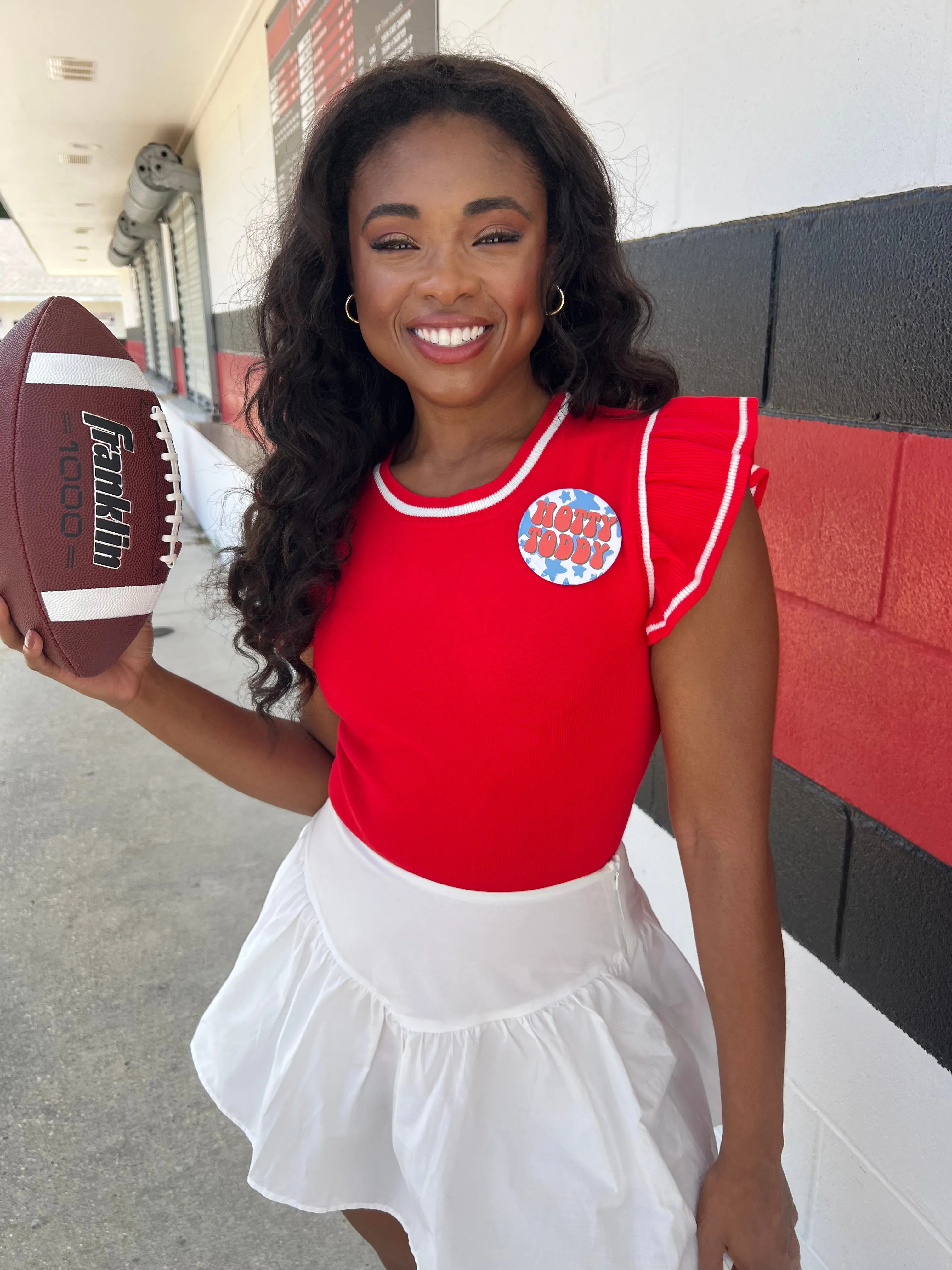 Fleeting Moments Ruffled Bodysuit sold by Bella Rose boutique