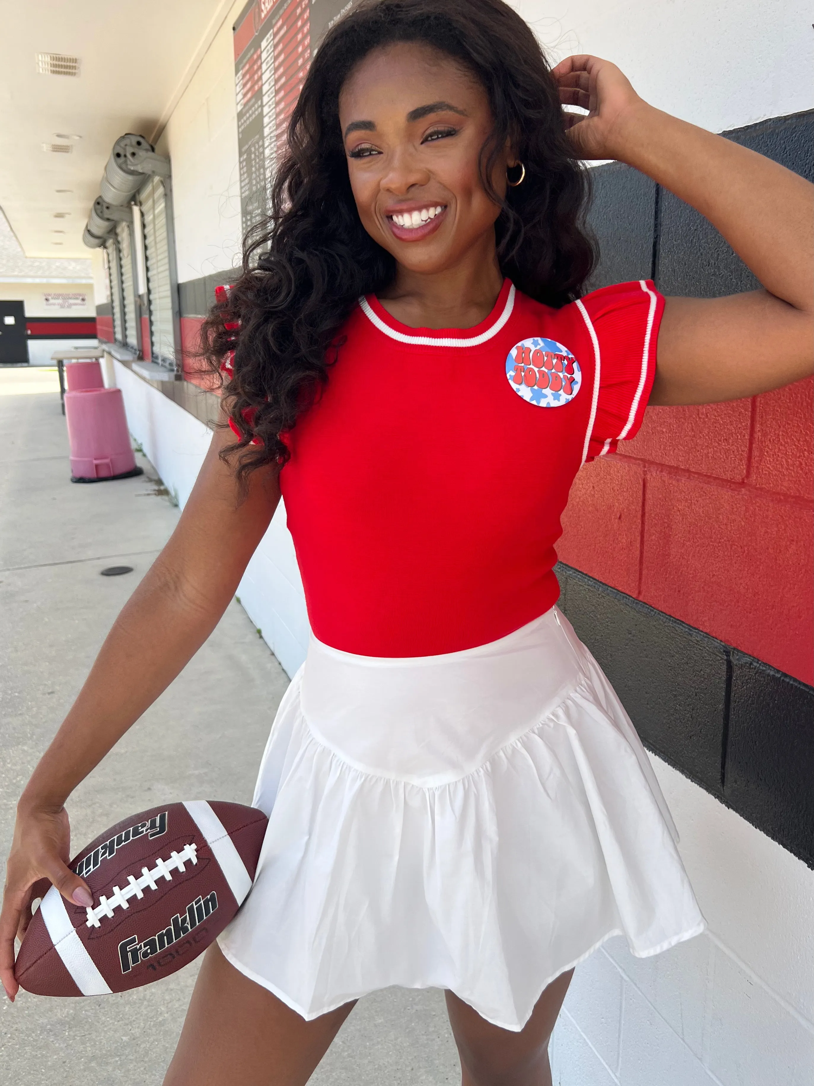 Fleeting Moments Ruffled Bodysuit sold by Bella Rose boutique product image thumbnail 3