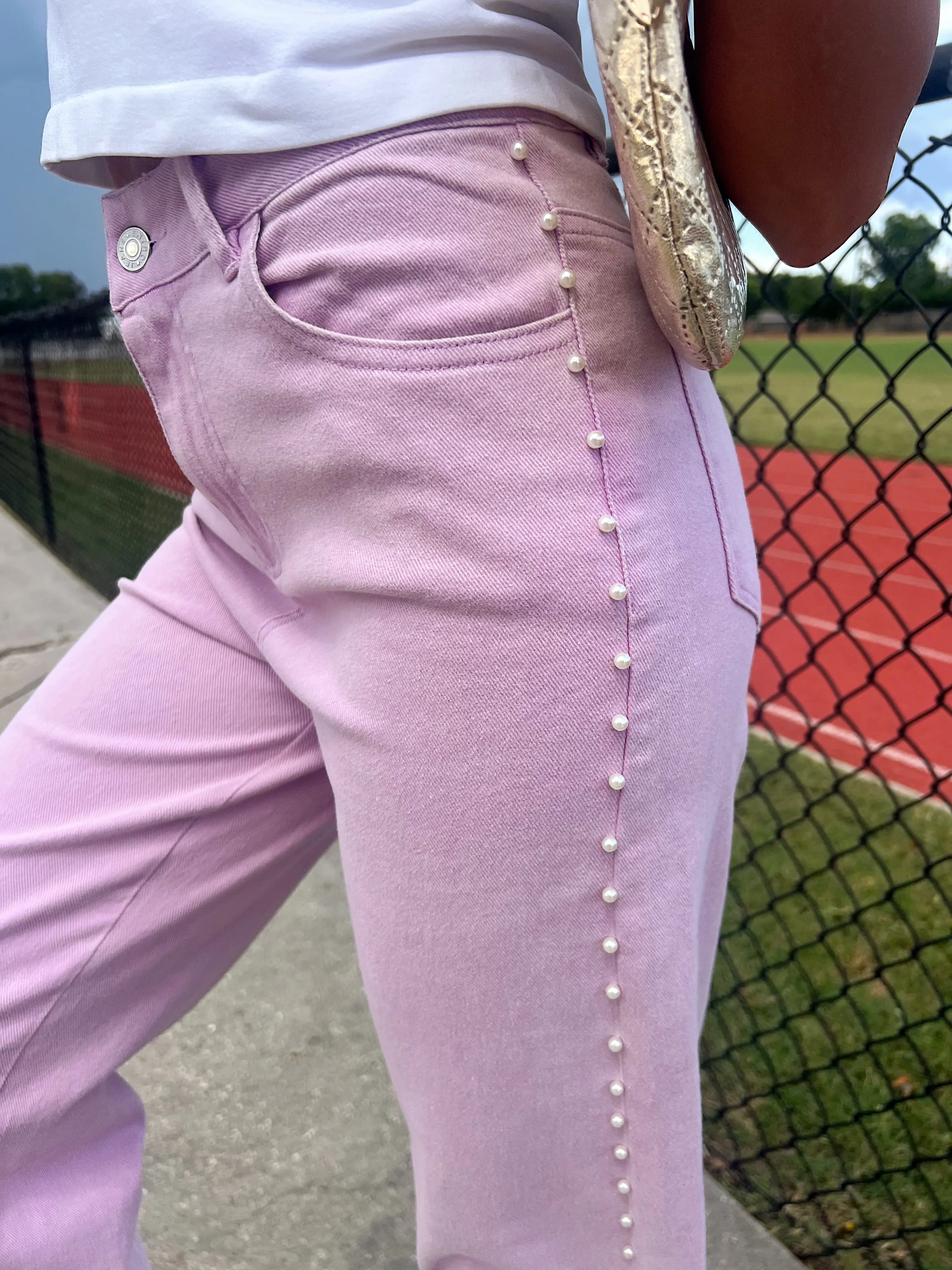 Winners Never Quit High-Rise Jeans sold by Bella Rose boutique product image thumbnail 4