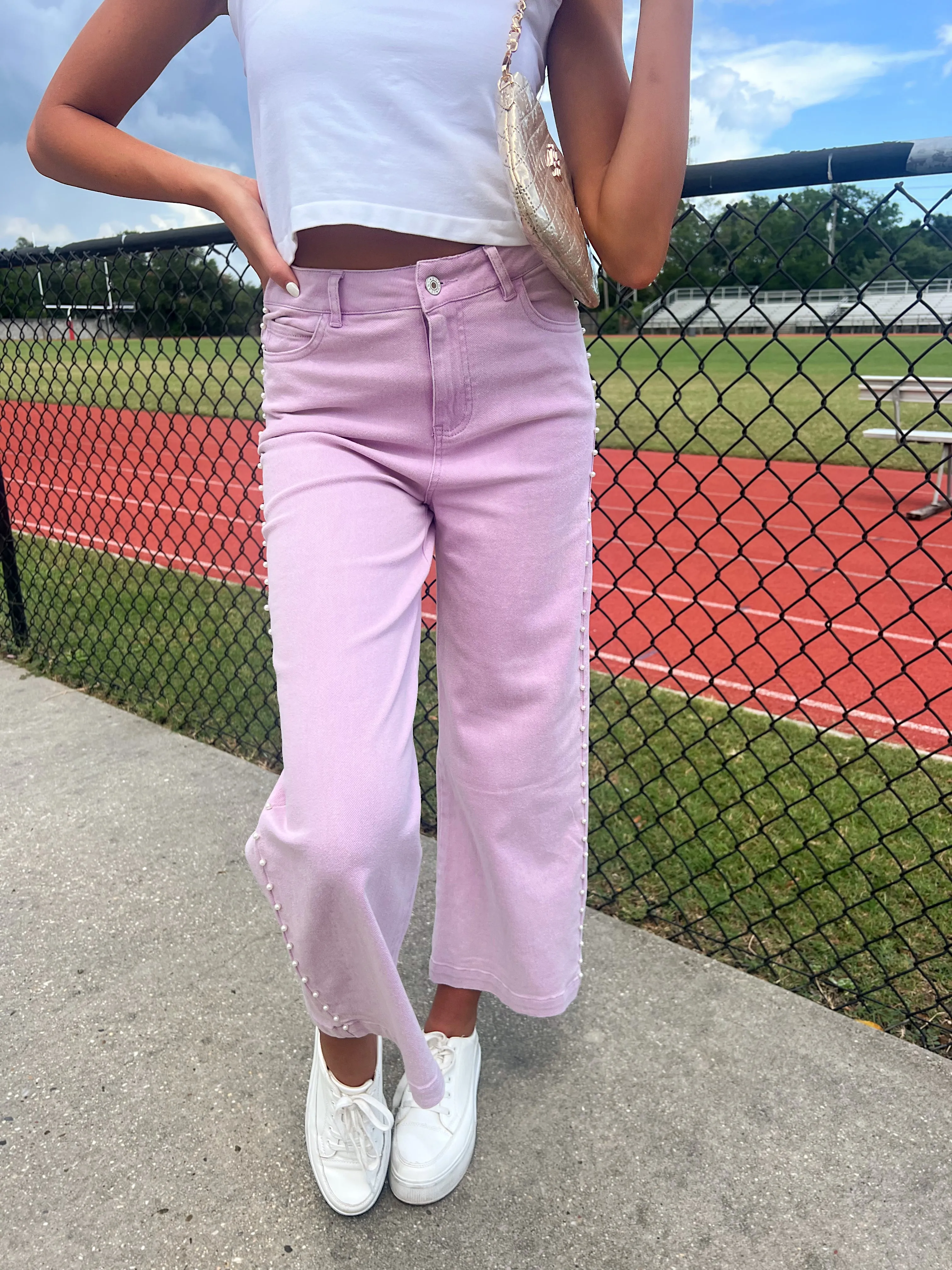 Winners Never Quit High-Rise Jeans sold by Bella Rose boutique