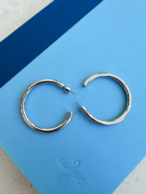 Always Classy Large Hoop Earrings sold by Bella Rose boutique