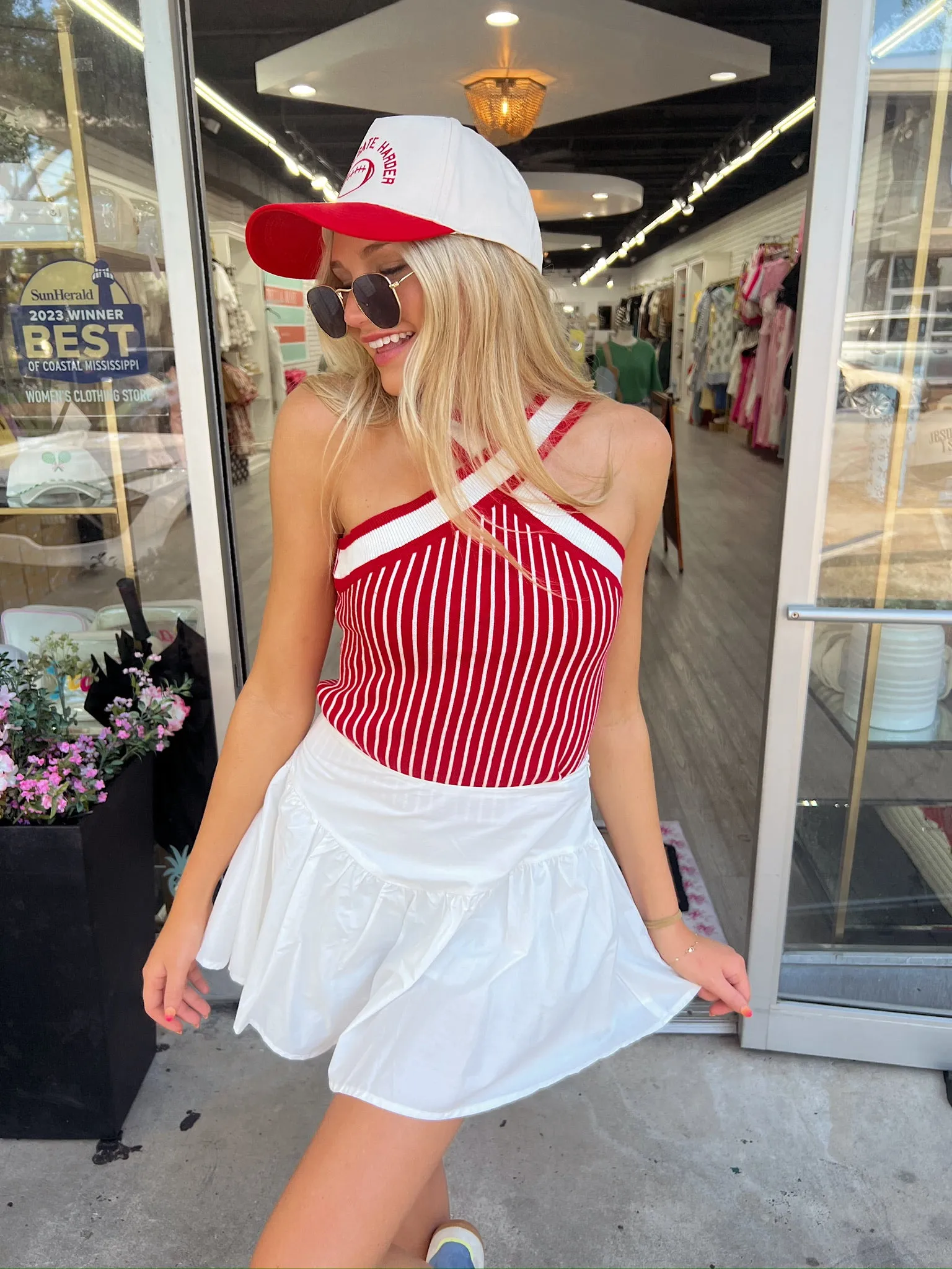 Ease Your Mind Halter Top sold by Bella Rose boutique product image thumbnail 2