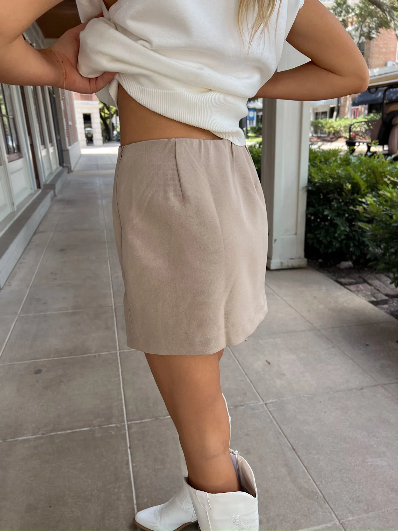 Let's Get To Business Skort sold by Bella Rose boutique product image thumbnail 5