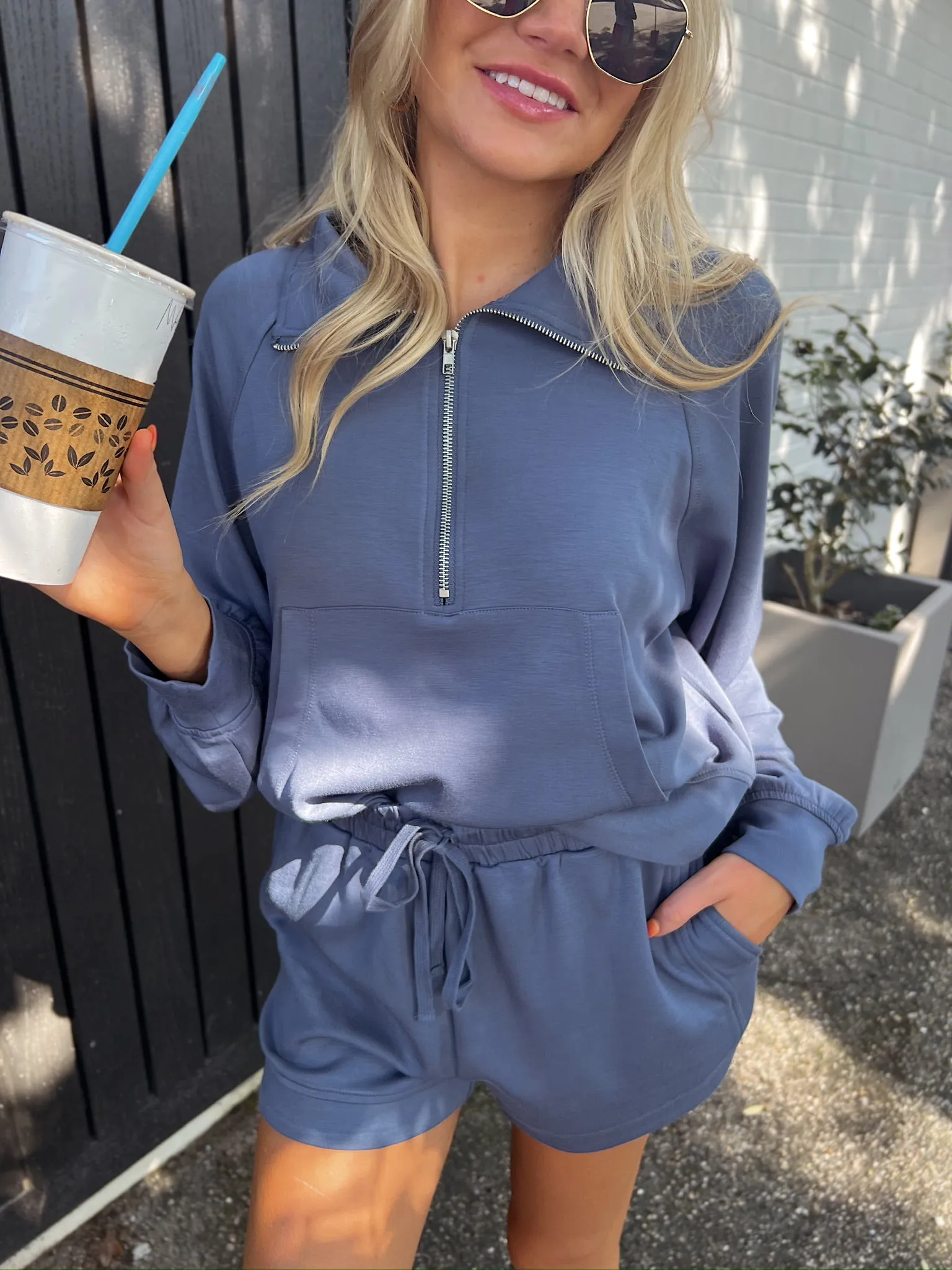 Chasing Calm Shorts sold by Bella Rose boutique product image thumbnail 5