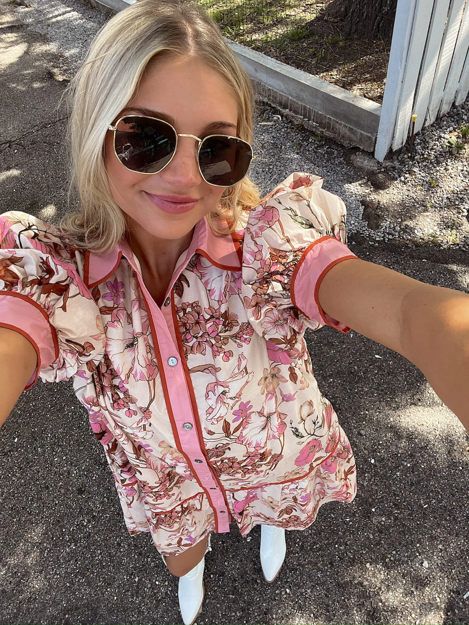 Holding Wildflowers Floral Dress sold by Bella Rose boutique product image thumbnail 5