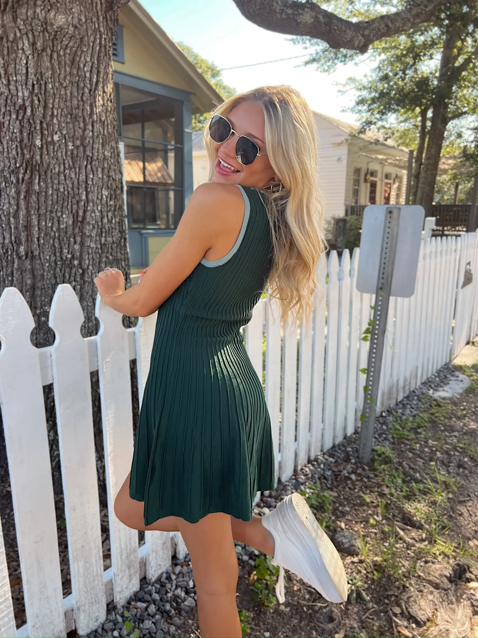 Tailored Touch Sweater Dress sold by Bella Rose boutique product image thumbnail 2