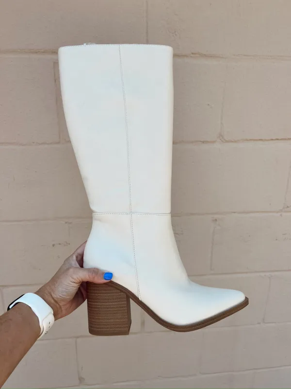 Not To Blame Faux Leather Knee High Boots sold by Bella Rose boutique