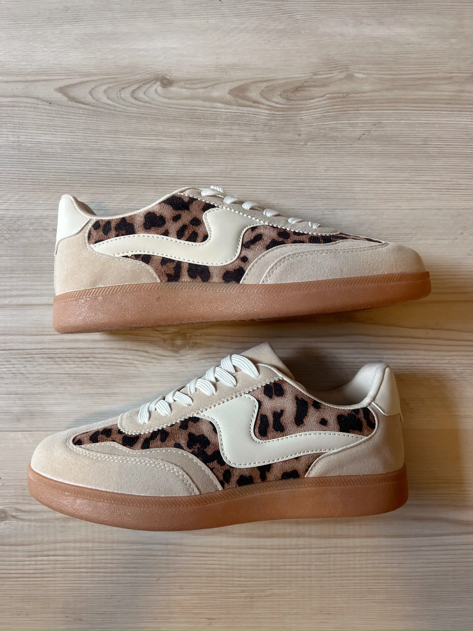 Don't Catch Me Leopard Sneakers sold by Bella Rose boutique product image thumbnail 2