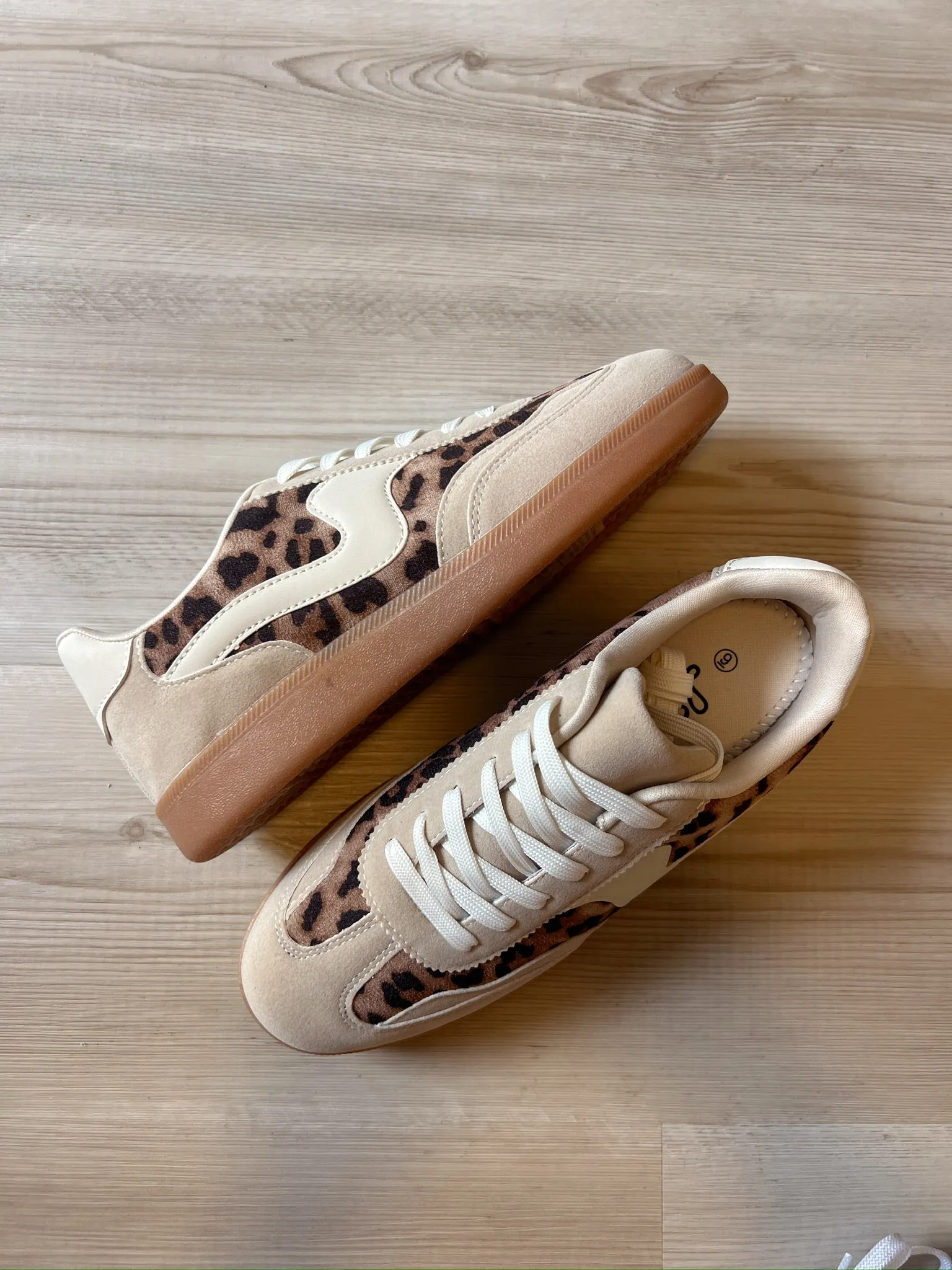 Don't Catch Me Leopard Sneakers sold by Bella Rose boutique product image thumbnail 4