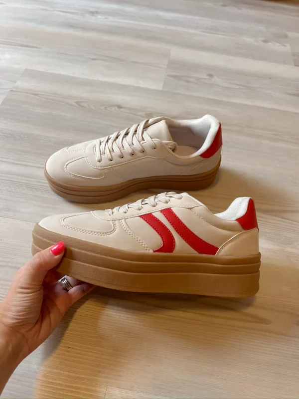 Vibes In Motion Platform Sneakers sold by Bella Rose boutique