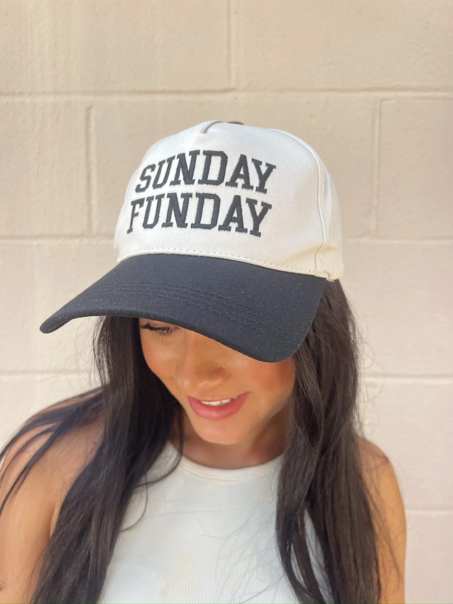 Sunday Funday Trucker Hat sold by Bella Rose boutique product image thumbnail 2