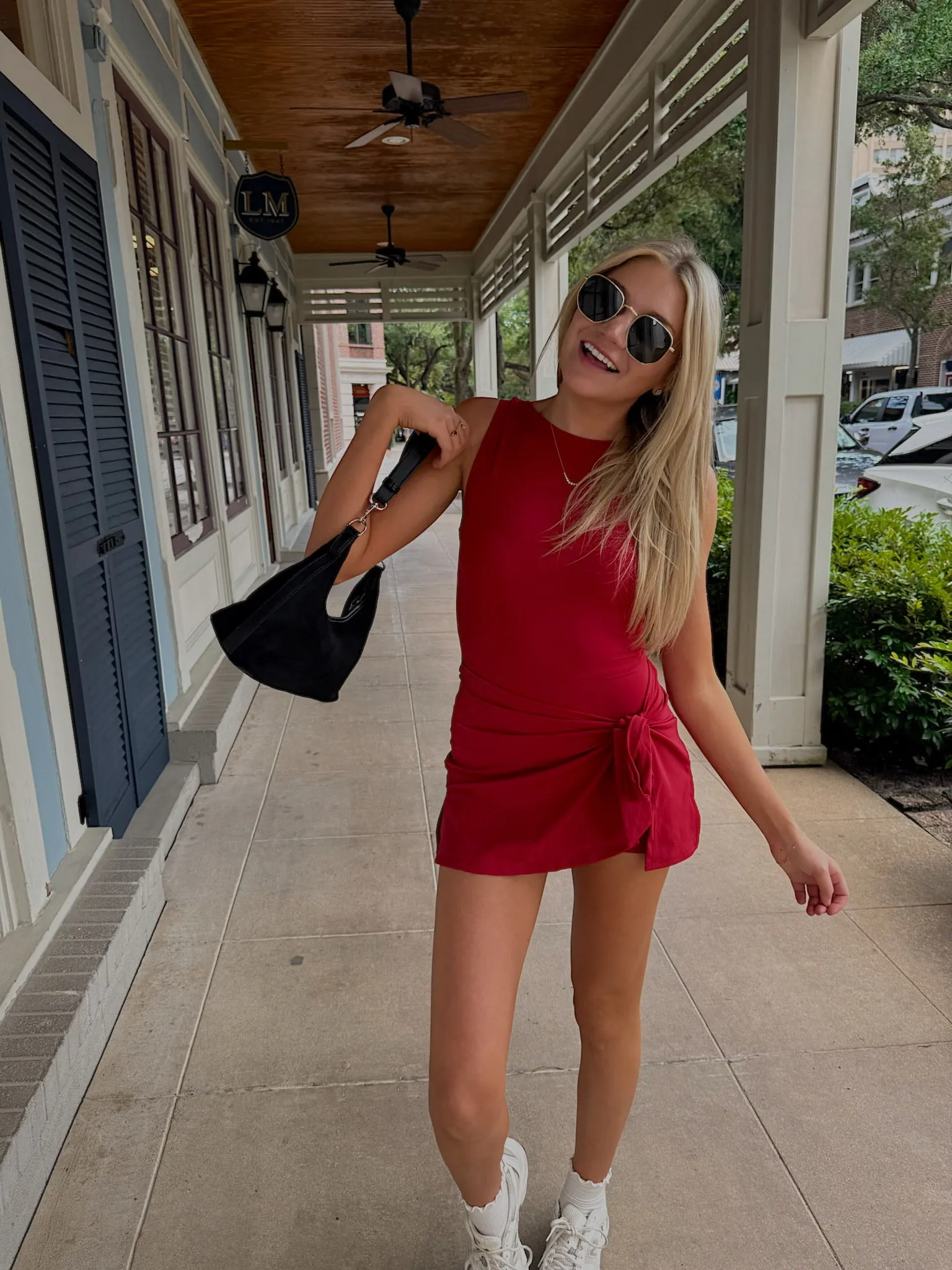 Work It Girl Wrap Dress sold by Bella Rose boutique product image thumbnail 4