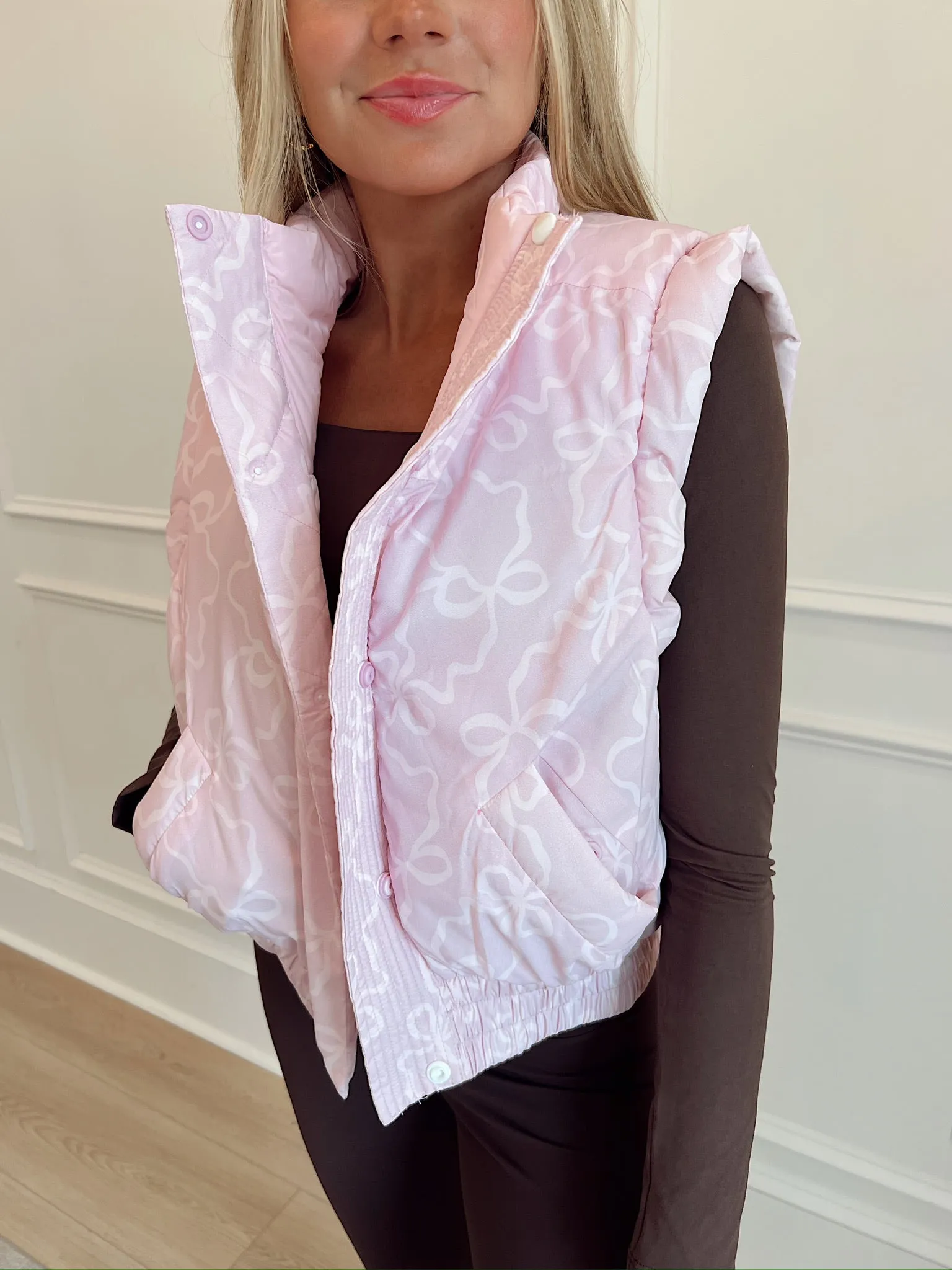 End Of Beginning Puffy Vest sold by Bella Rose boutique product image thumbnail 2