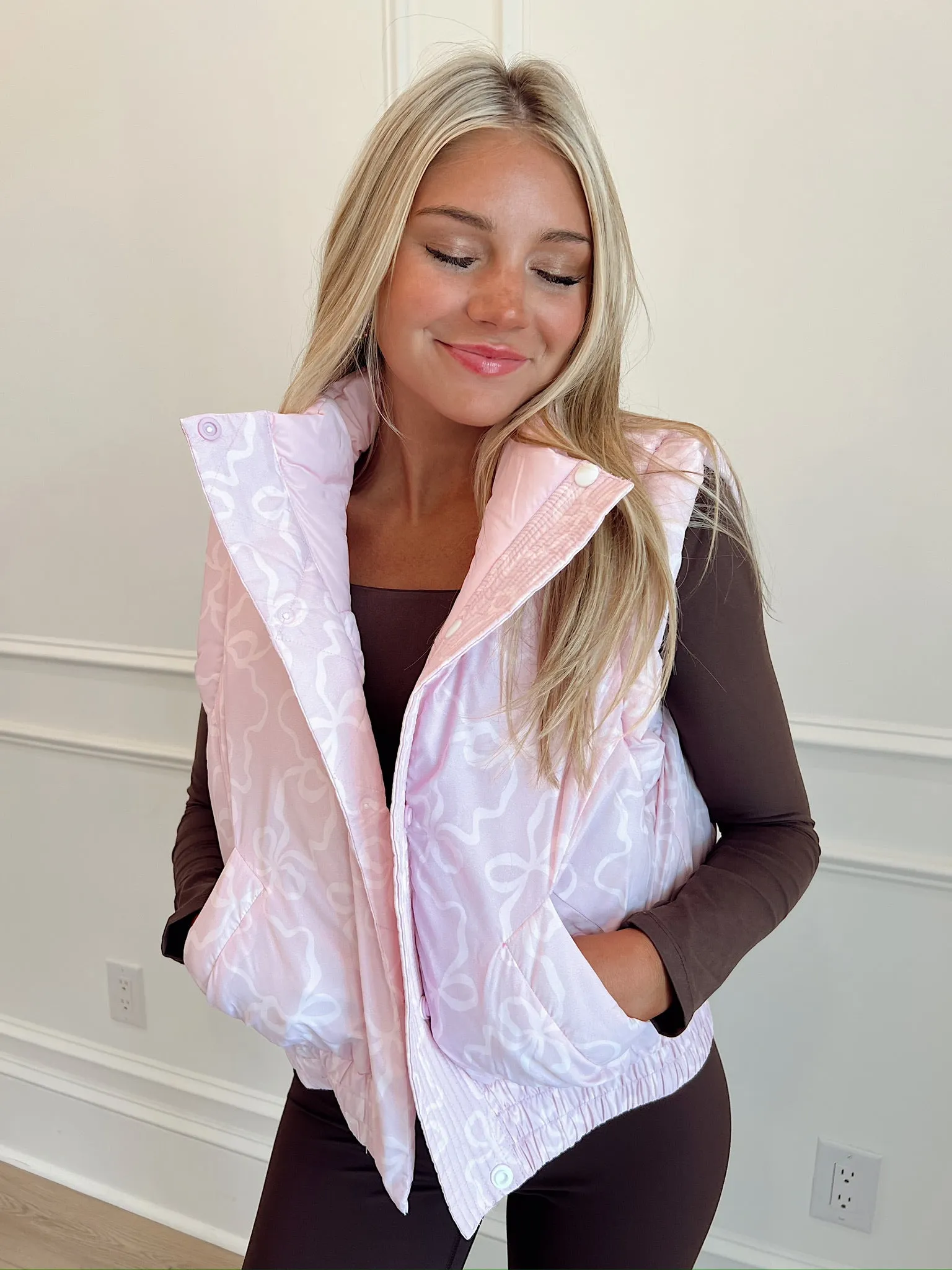 End Of Beginning Puffy Vest sold by Bella Rose boutique