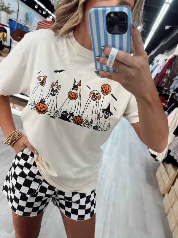 Howl-A-Ween Graphic Top made by Bella Rose boutique