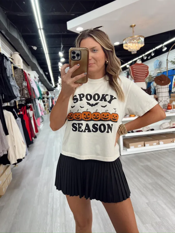 Spooky Season Halloween Graphic Top sold by Bella Rose boutique