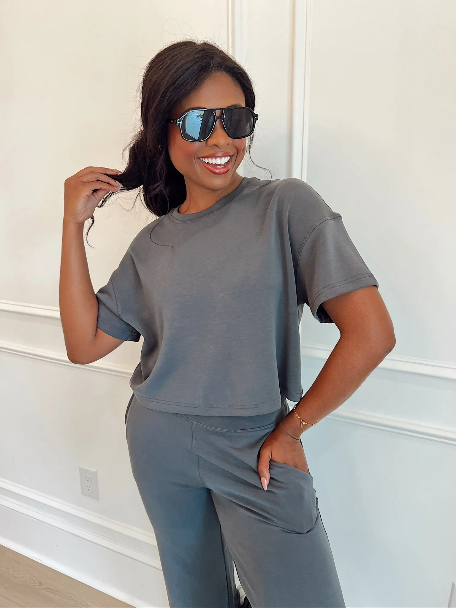 Read Your Mind Two-Piece Set sold by Bella Rose boutique product image thumbnail 2