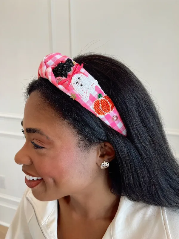 Girly Monster Mash Headband sold by Bella Rose boutique