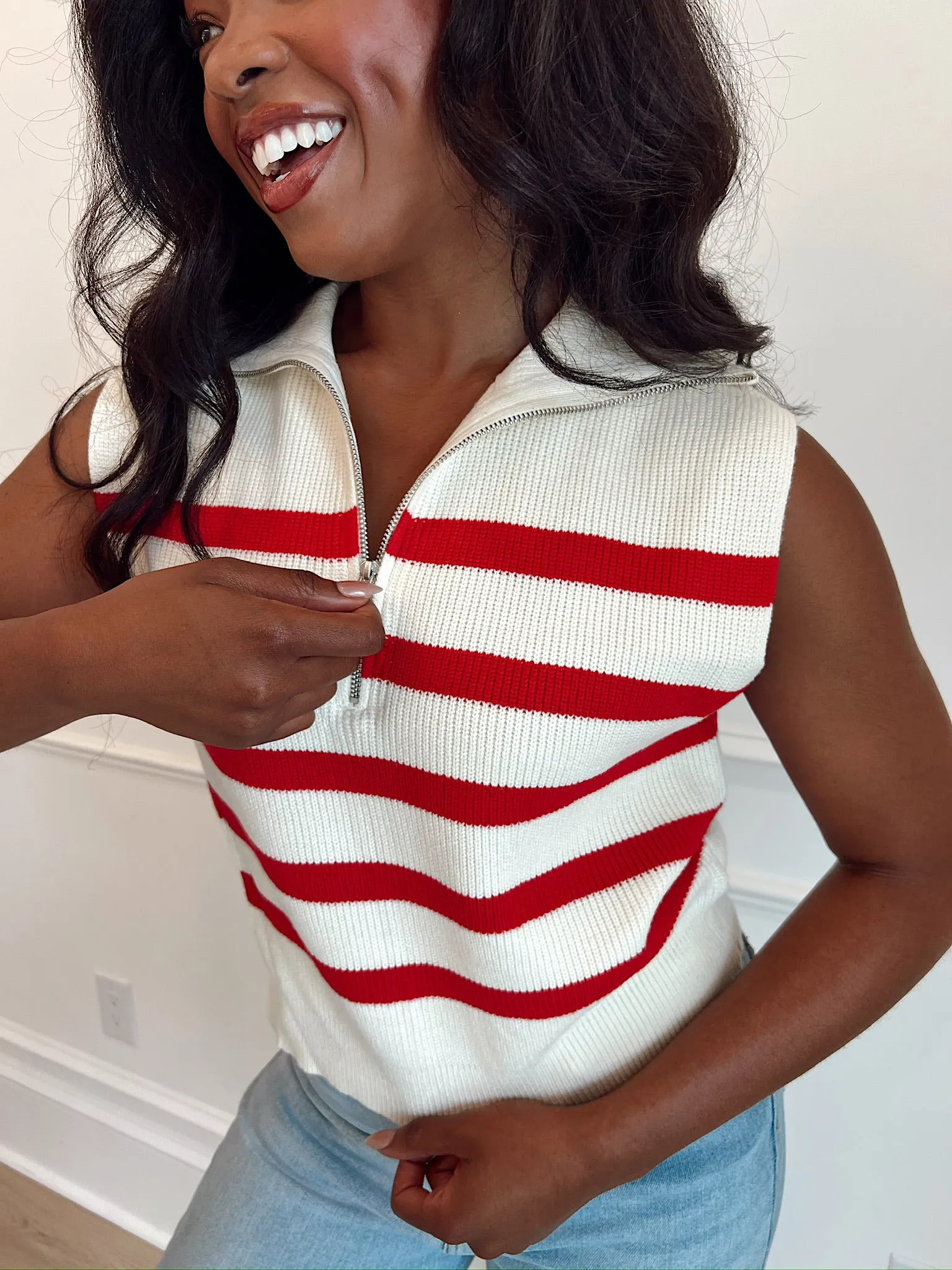 Ordinary Girl Sweater Vest sold by Bella Rose boutique product image thumbnail 2