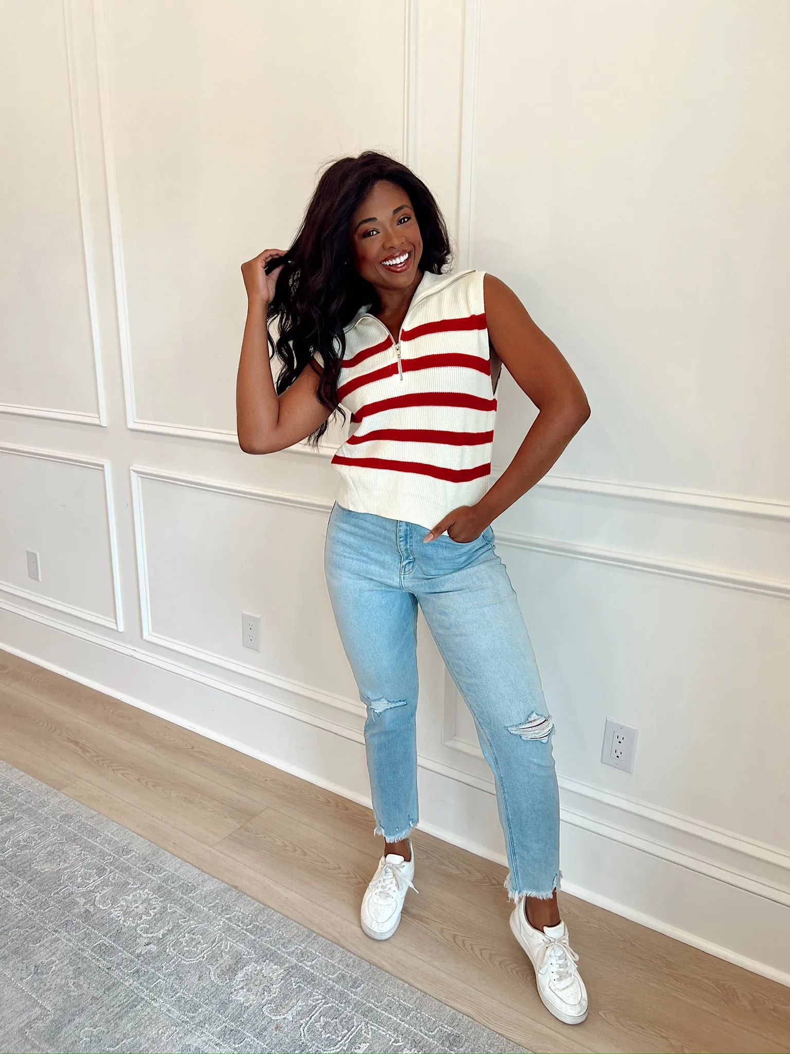 Ordinary Girl Sweater Vest sold by Bella Rose boutique product image thumbnail 5