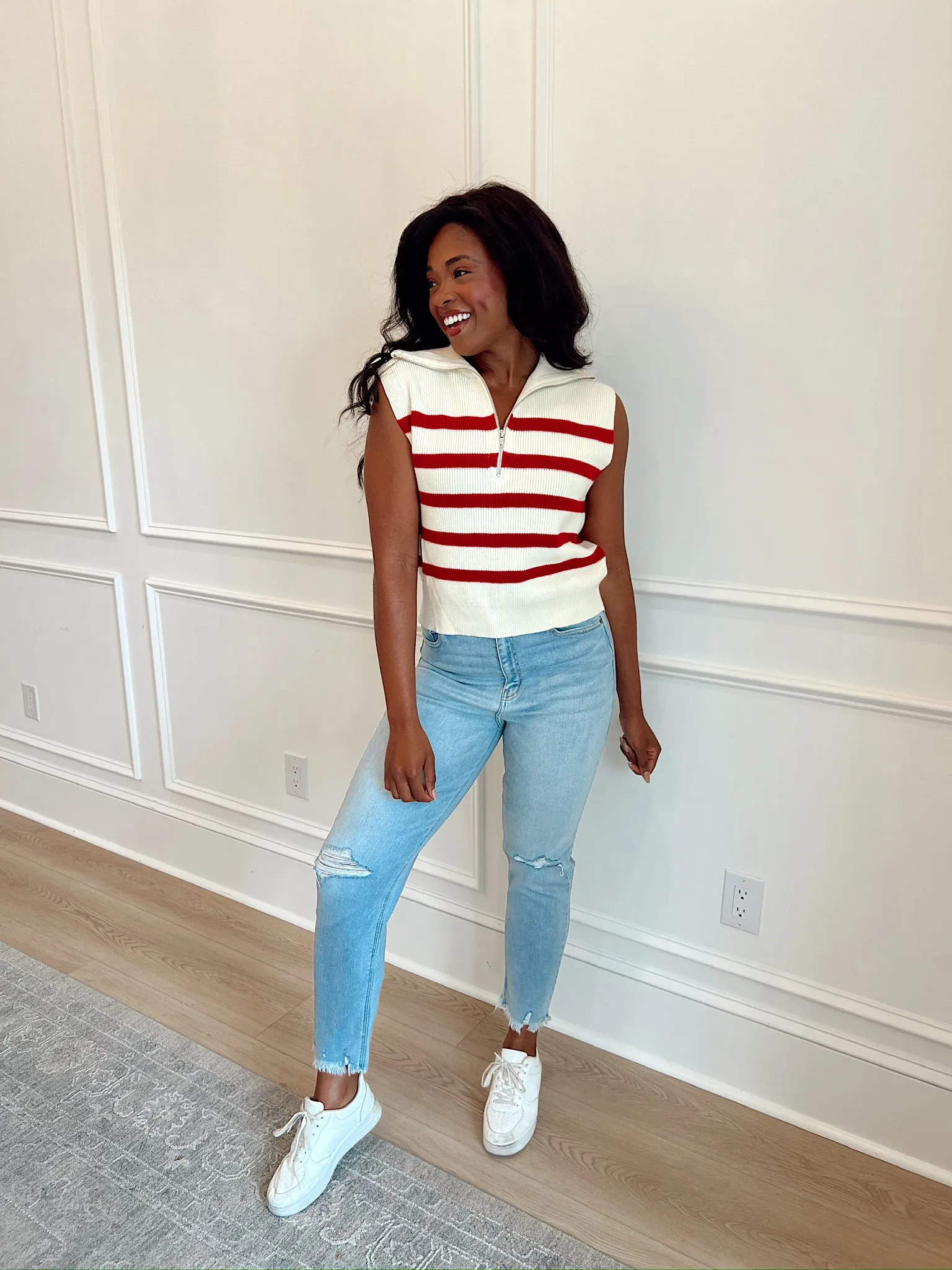 Ordinary Girl Sweater Vest sold by Bella Rose boutique product image thumbnail 3