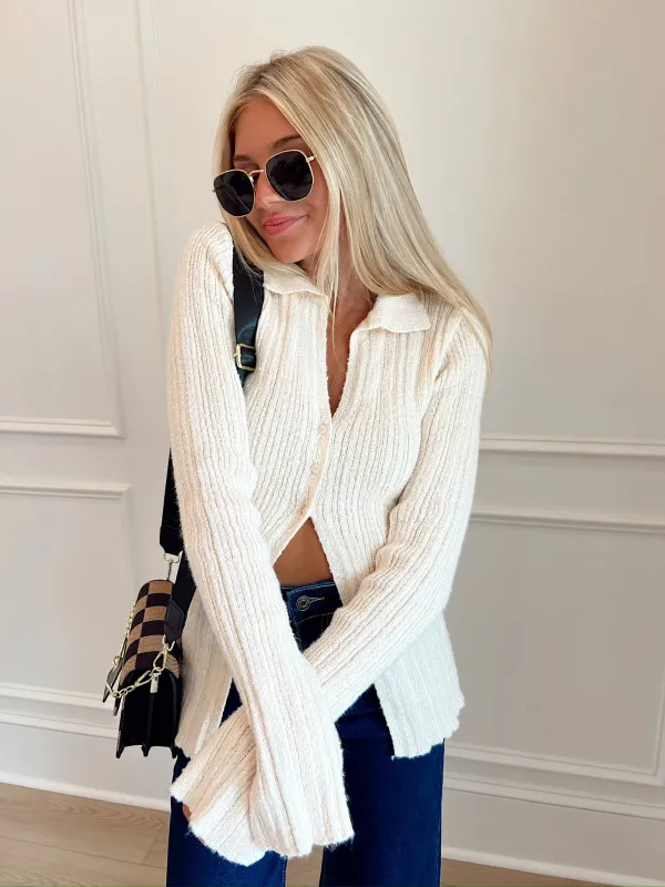 Ethereal Aura Sweater Top sold by Bella Rose boutique