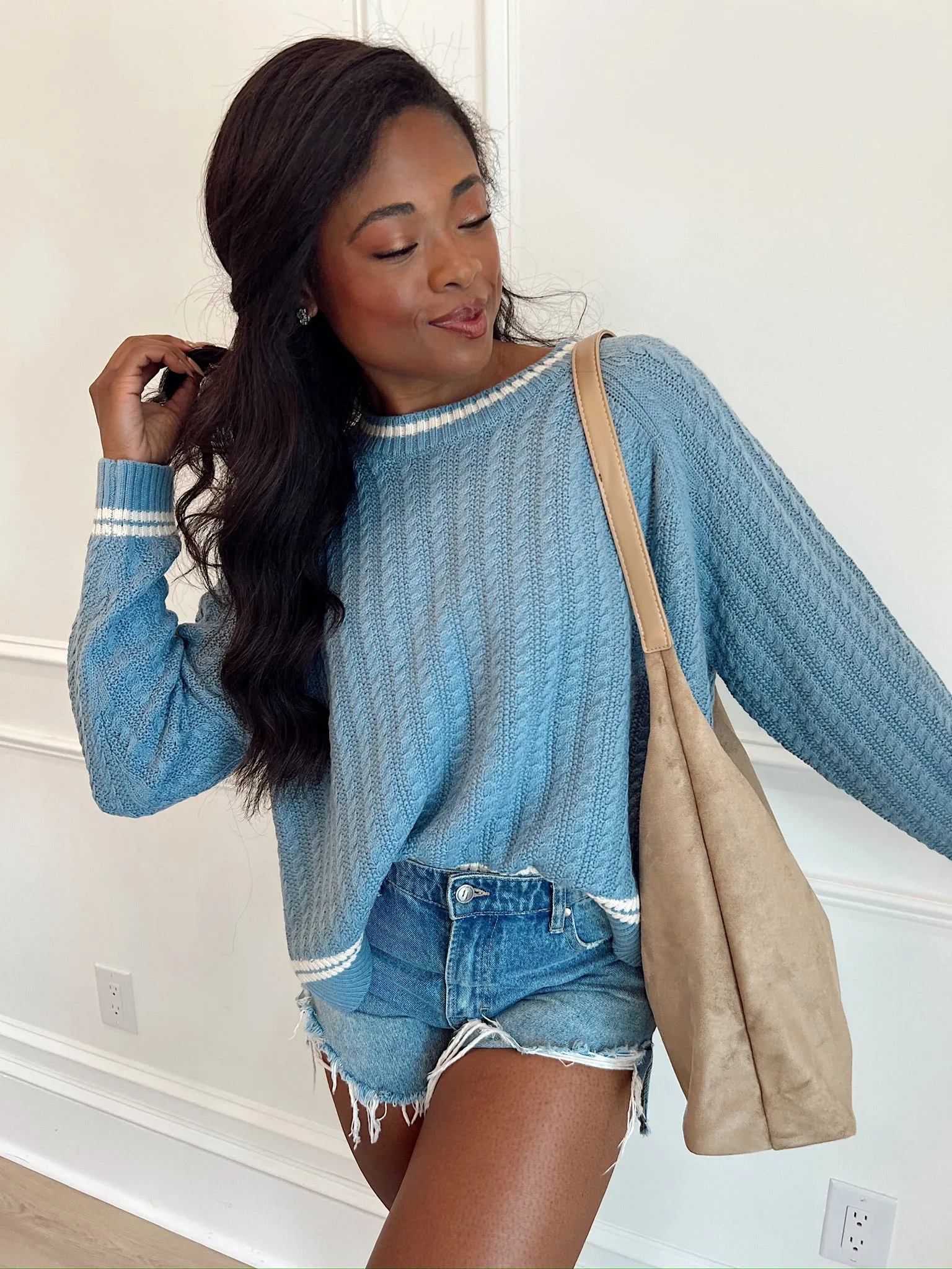 Inspired Moments Sweater Top sold by Bella Rose boutique product image thumbnail 2