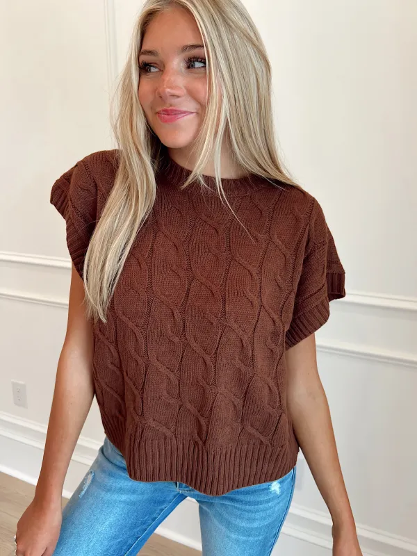 Never Be Me Sweater Top sold by Bella Rose boutique