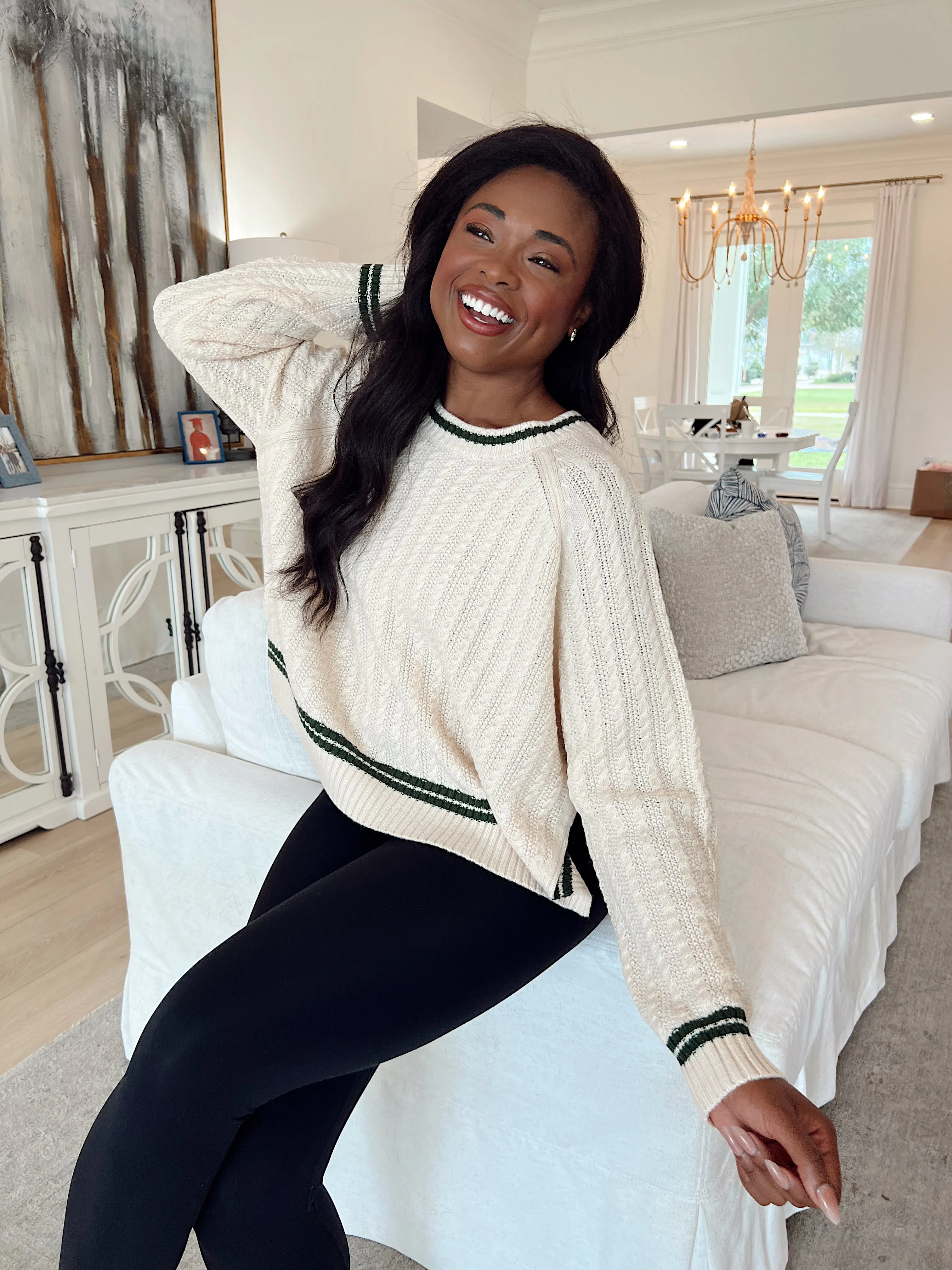 Inspired Moments Sweater Top sold by Bella Rose boutique