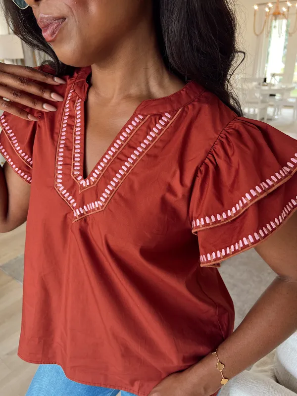 Soulful Gazes Top sold by Bella Rose boutique