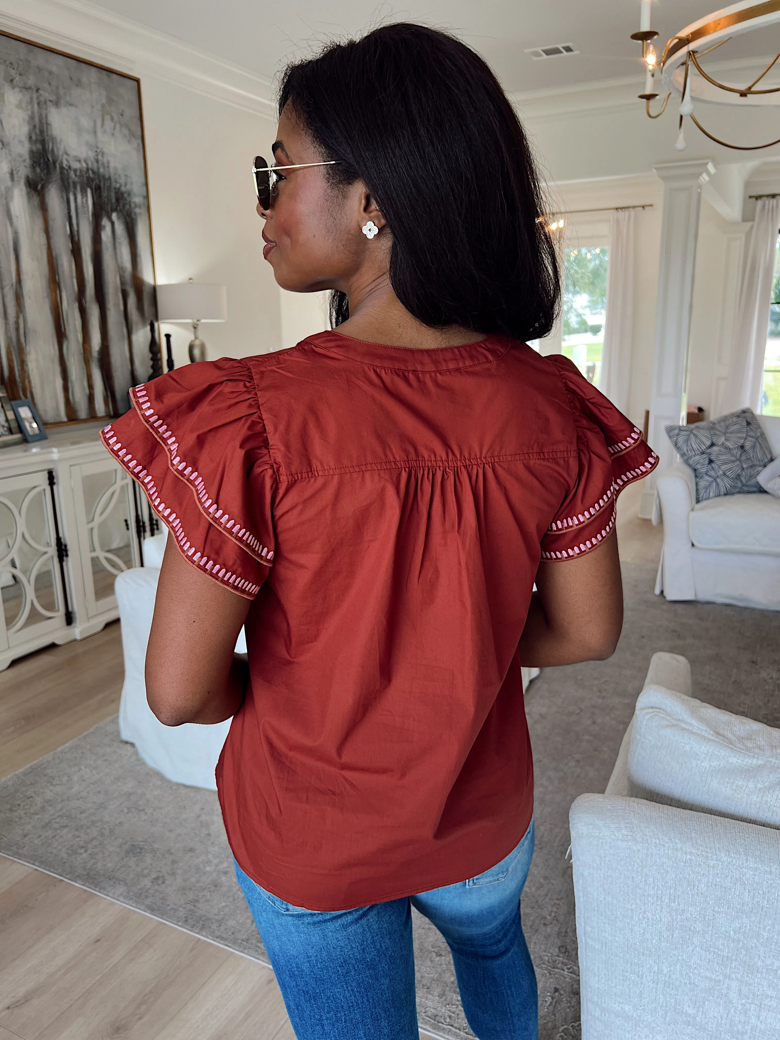 Soulful Gazes Top sold by Bella Rose boutique product image thumbnail 4