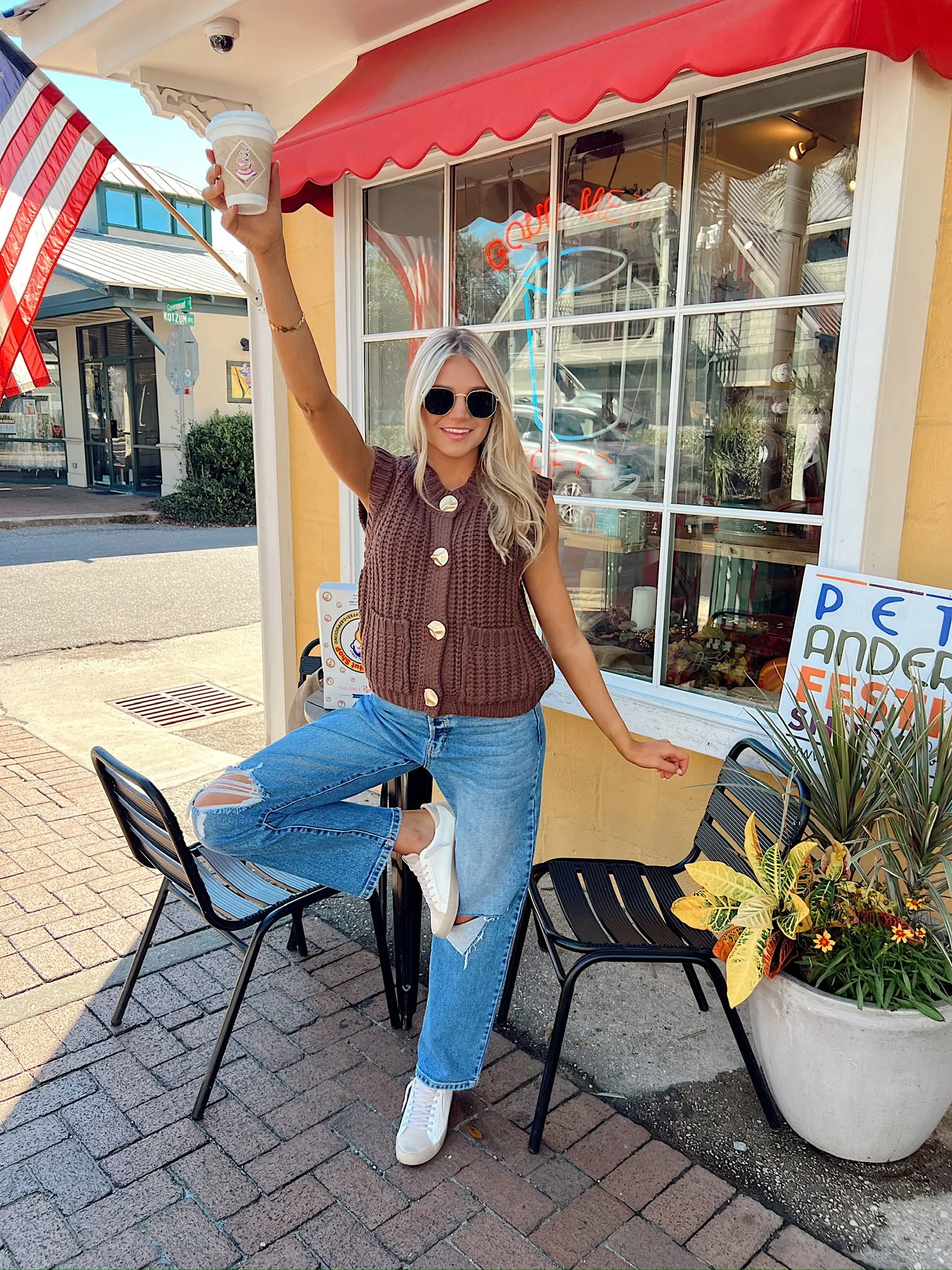 Daily Mode Super High Rise Dad Jeans sold by Bella Rose boutique product image thumbnail 3