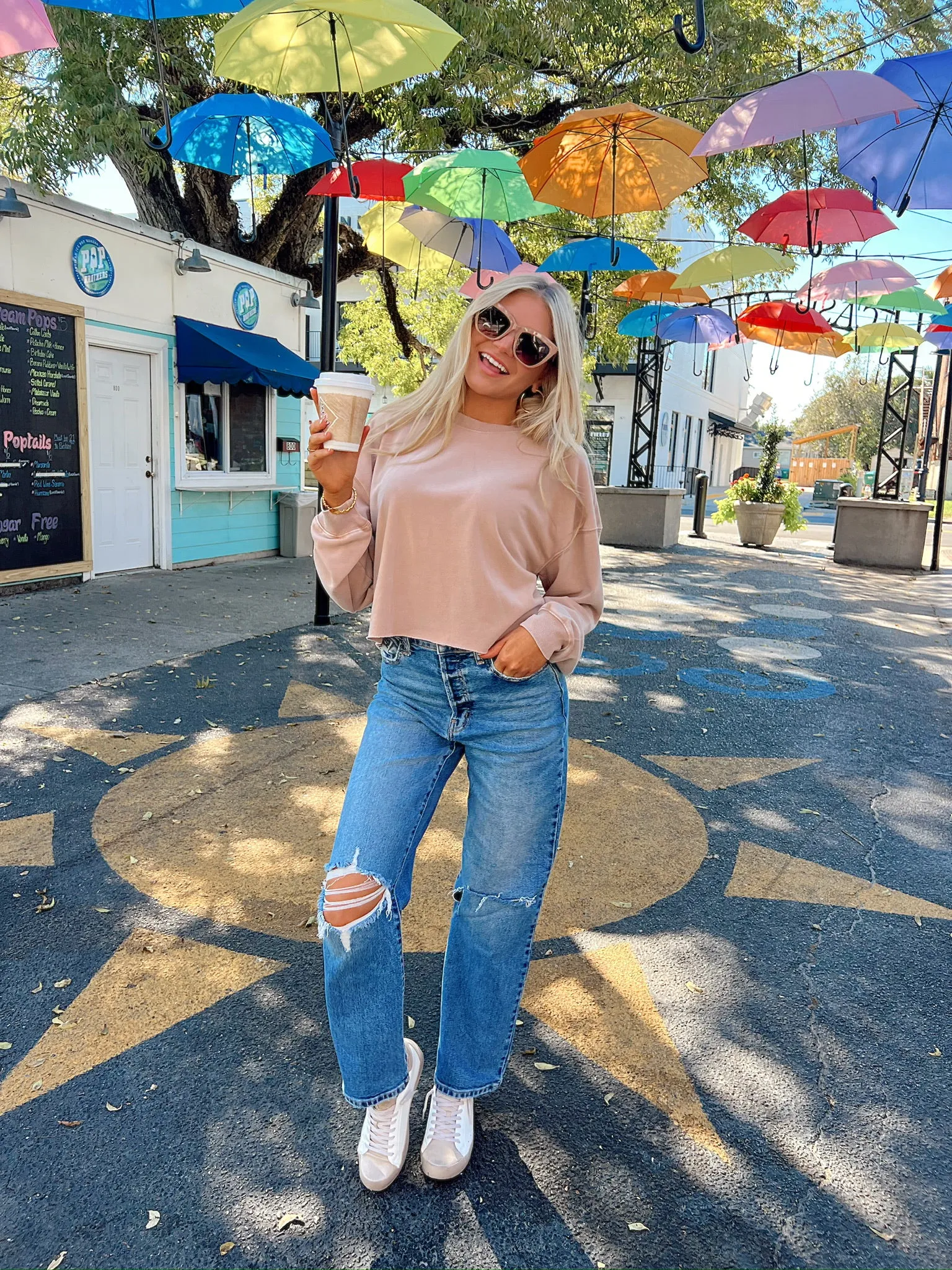 Daily Mode Super High Rise Dad Jeans sold by Bella Rose boutique product image thumbnail 2