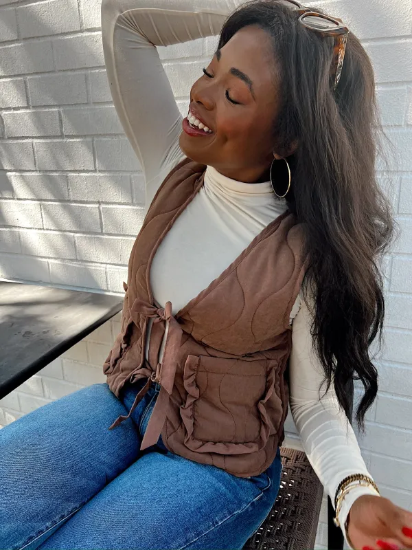 See You Again Textured Vest Top sold by Bella Rose boutique