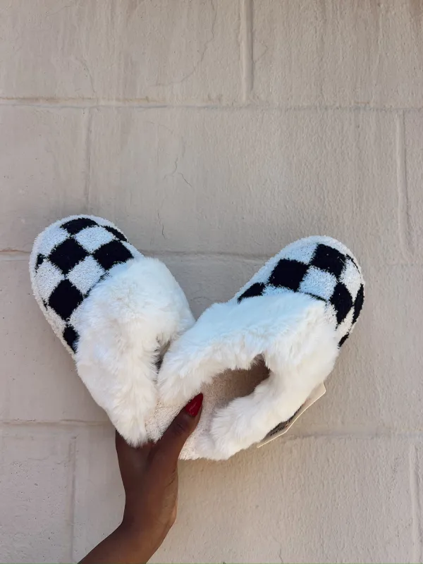Other Side Of Me Checkered Mule sold by Bella Rose boutique