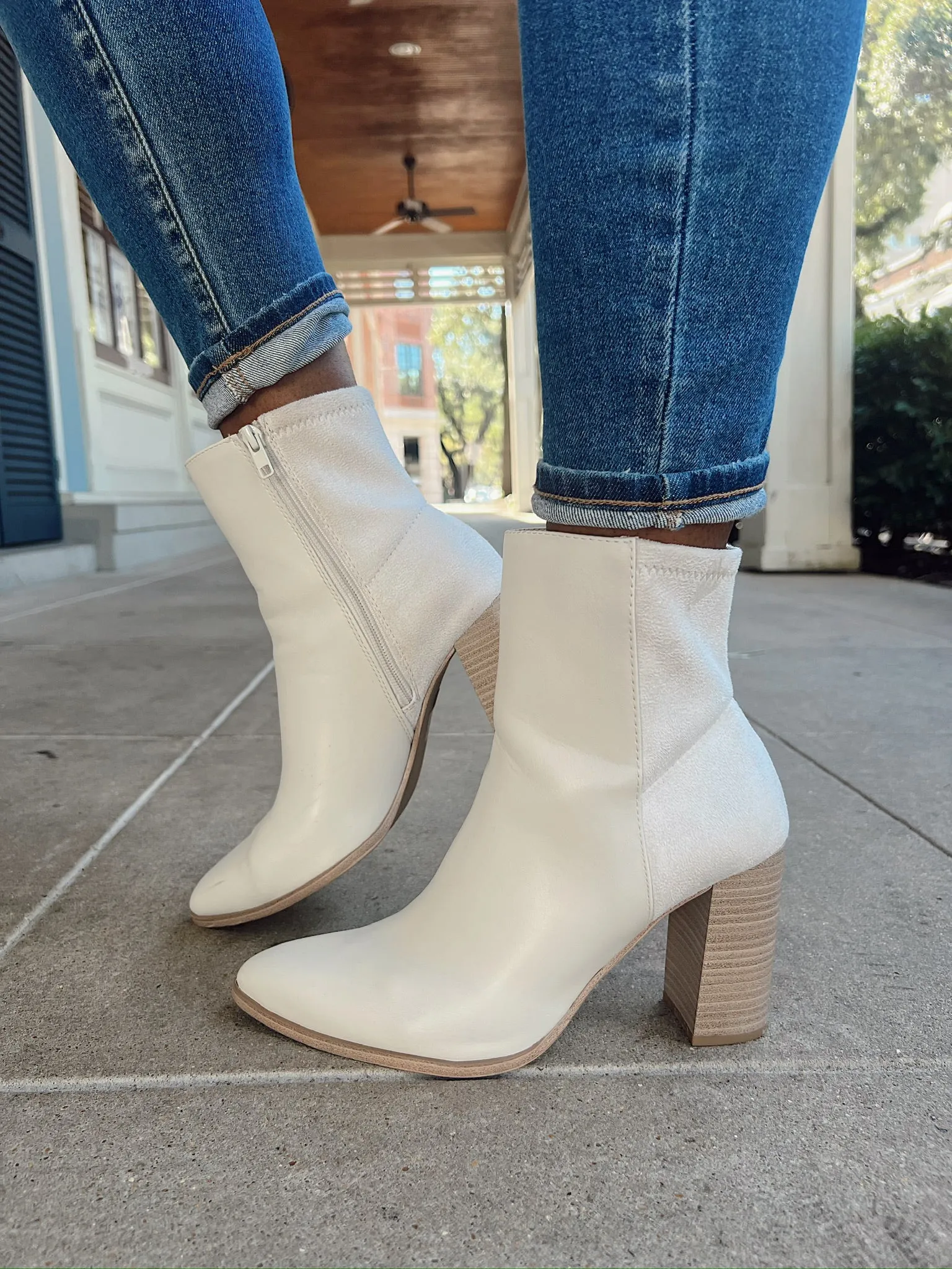 Half Of My Heart Booties sold by Bella Rose boutique product image thumbnail 2